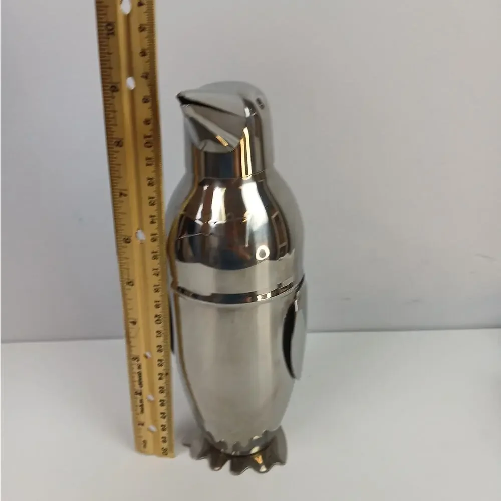 Art Deco Style Penguin Cocktail Shaker 9